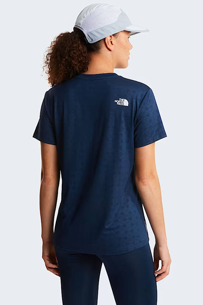 Kadın Flex Geo Embossed Tişört NF0A8G8C8K21 Lacivert 