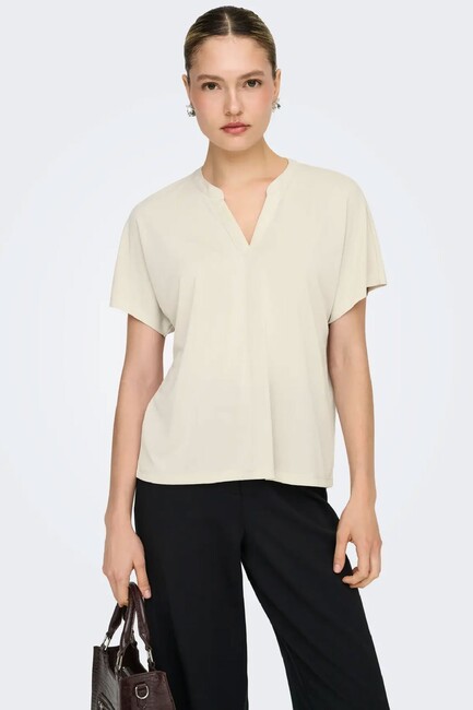 Kadın Free Bluz 15368562 Ekru (1)