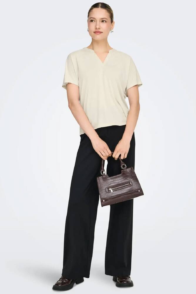 Kadın Free Bluz 15368562 Ekru 