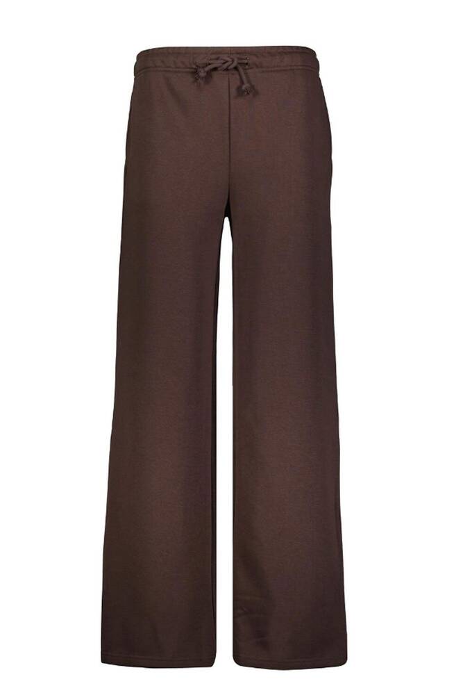Kadın Geniş Paça Eşofman Alt 25K0418K1 Kahve 