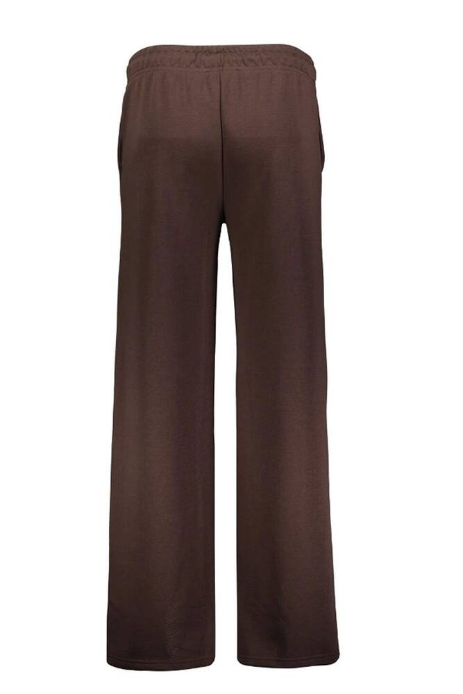 Kadın Geniş Paça Eşofman Alt 25K0418K1 Kahve 