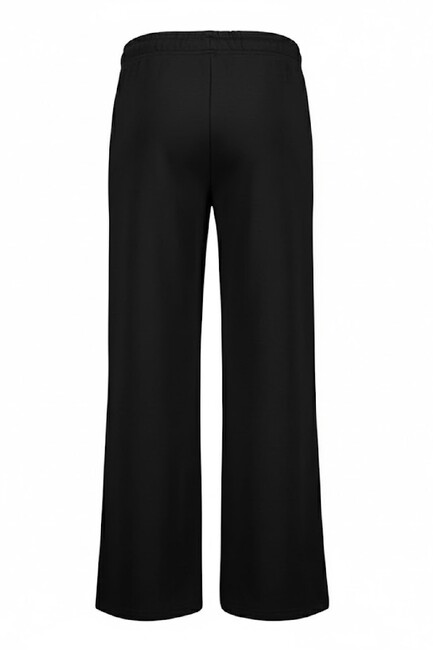 Kadın Geniş Paça Eşofman Alt 25K0418K1 Siyah - Thumbnail