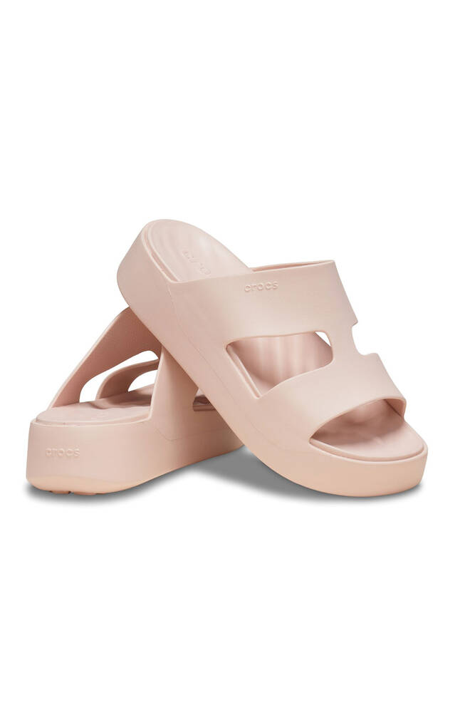 Kadın Getaway Platform H-Strap Terlik 209409_6UR Pudra 