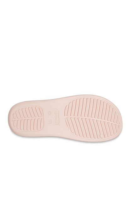 Kadın Getaway Platform H-Strap Terlik 209409_6UR Pudra - Thumbnail