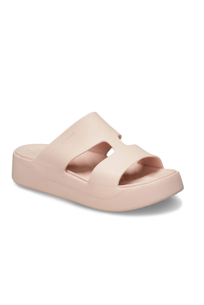 Kadın Getaway Platform H-Strap Terlik 209409_6UR Pudra 