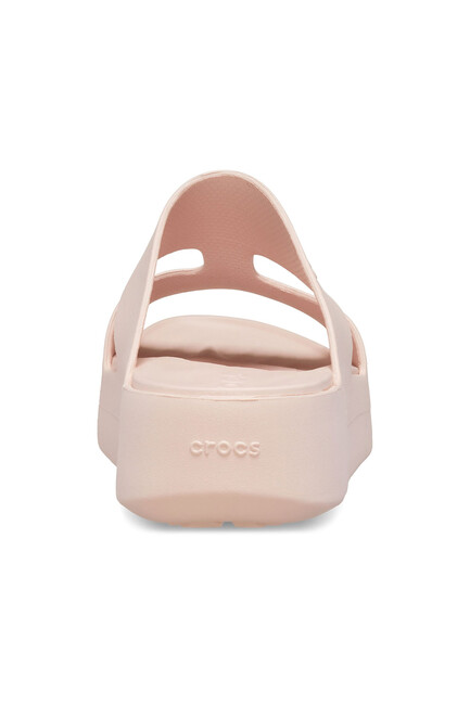 Kadın Getaway Platform H-Strap Terlik 209409_6UR Pudra - Thumbnail