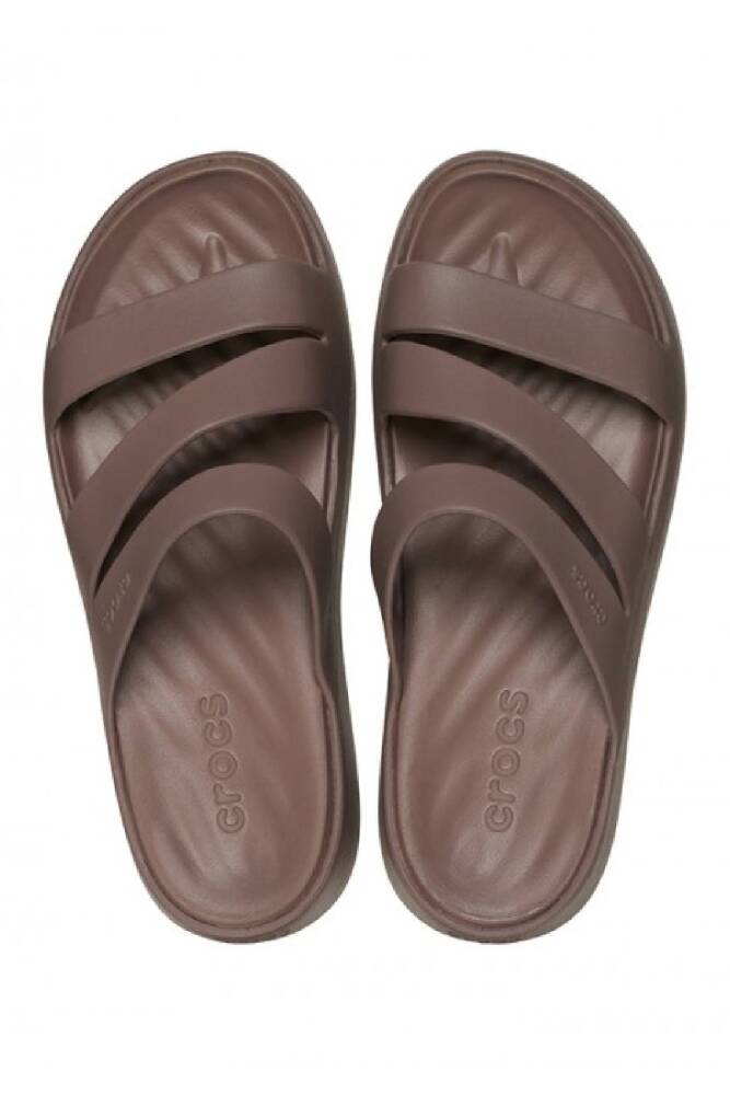 Kadın Getaway Strappy Terlik 209587_0LF Kahve  - 4