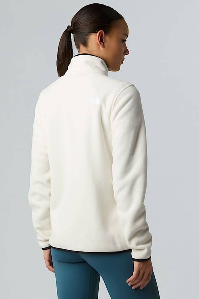 Kadın Glacier Fleece 1/4 Ceket NF0A8D2JQLI1 Beyaz 