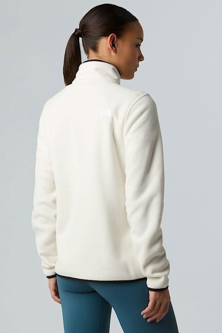 Kadın Glacier Fleece 1/4 Ceket NF0A8D2JQLI1 Beyaz (2)