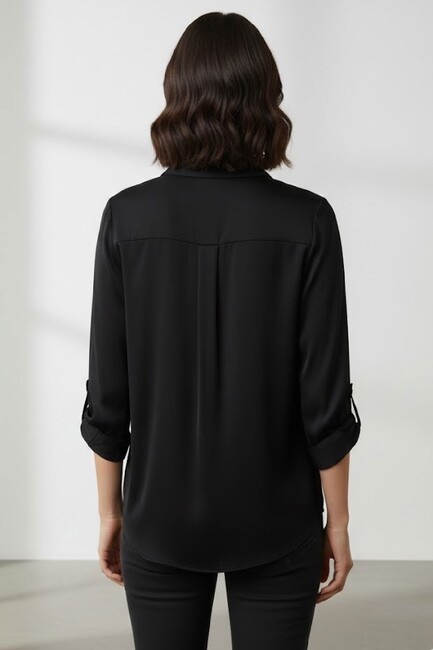 Kadın Gömlek 19050866 Siyah (3)