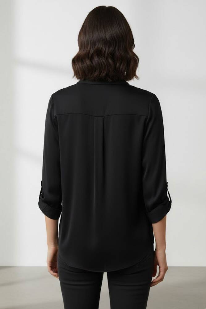Kadın Gömlek 19050866 Siyah 