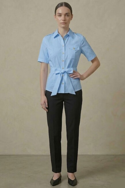 Kadın Gömlek 19050903 Mavi (1)