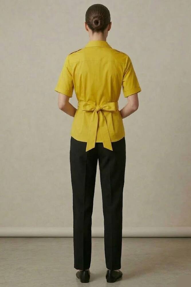 Kadın Gömlek 19050903 Sarı 