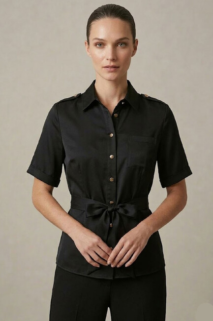 Kadın Gömlek 19050903 Siyah (2)