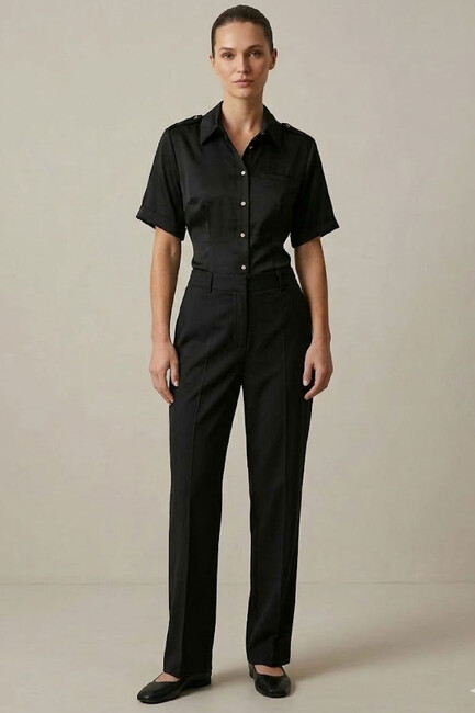 Kadın Gömlek 19050903 Siyah (3)