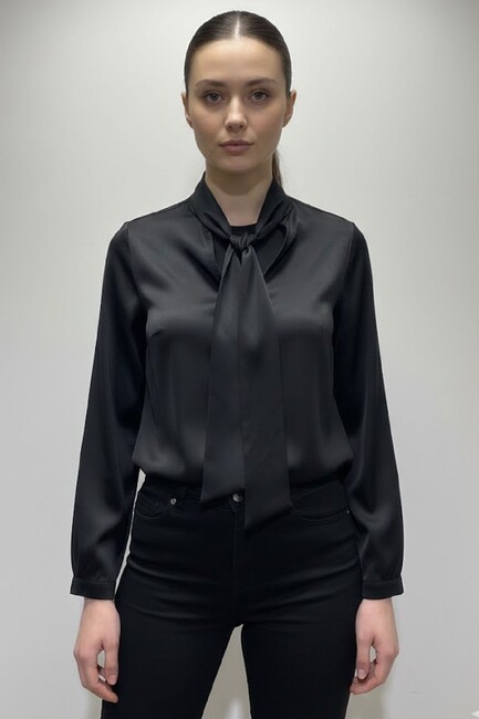 Kadın Gömlek 19050958 Siyah (1)