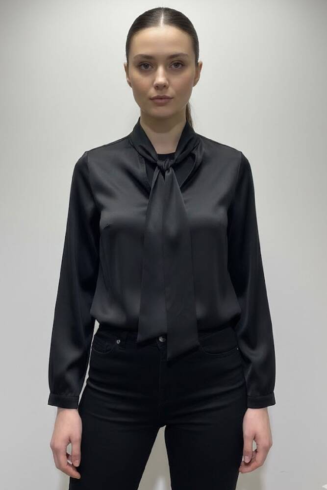 Kadın Gömlek 19050958 Siyah 