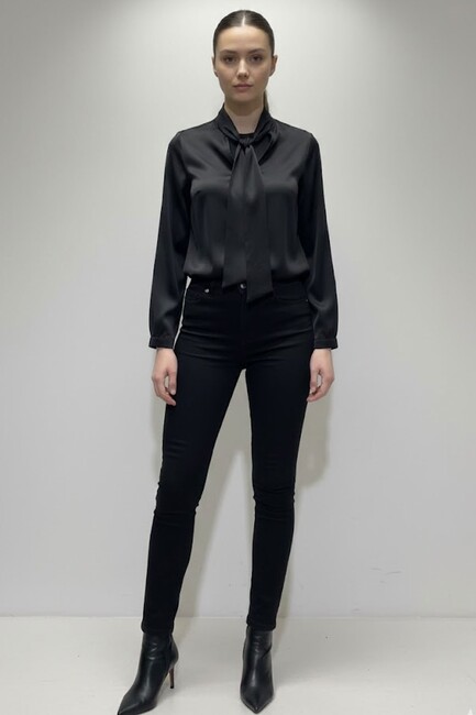 Kadın Gömlek 19050958 Siyah (2)