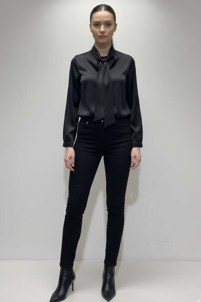 Kadın Gömlek 19050958 Siyah 