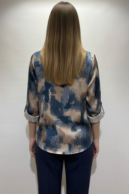 Kadın Gömlek 19050985 Vizon (3)