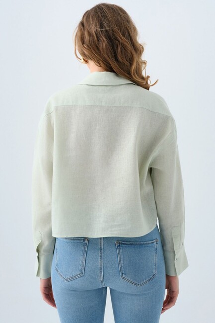Kadın Gömlek LF2038401 Yeşil (3)