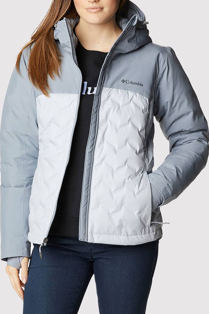 Kadın Grand Trek III Down Kaz Tüyü Mont WL3555_031 Gri 