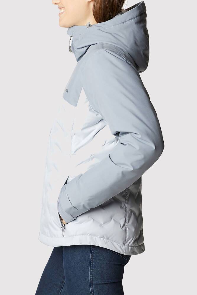 Kadın Grand Trek III Down Kaz Tüyü Mont WL3555_031 Gri 