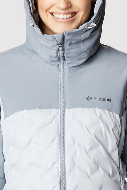 Kadın Grand Trek III Down Kaz Tüyü Mont WL3555_031 Gri - Thumbnail