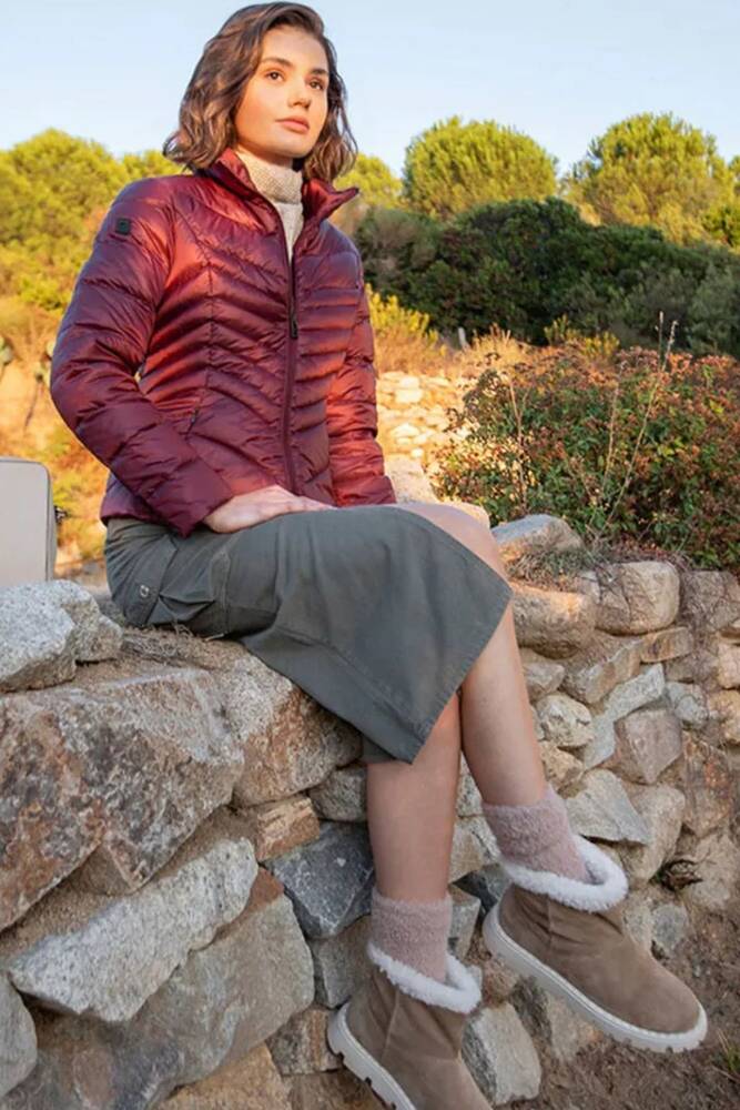 Kadın Hakiki Deri Casual Bot 3K2TB72171 Taba 