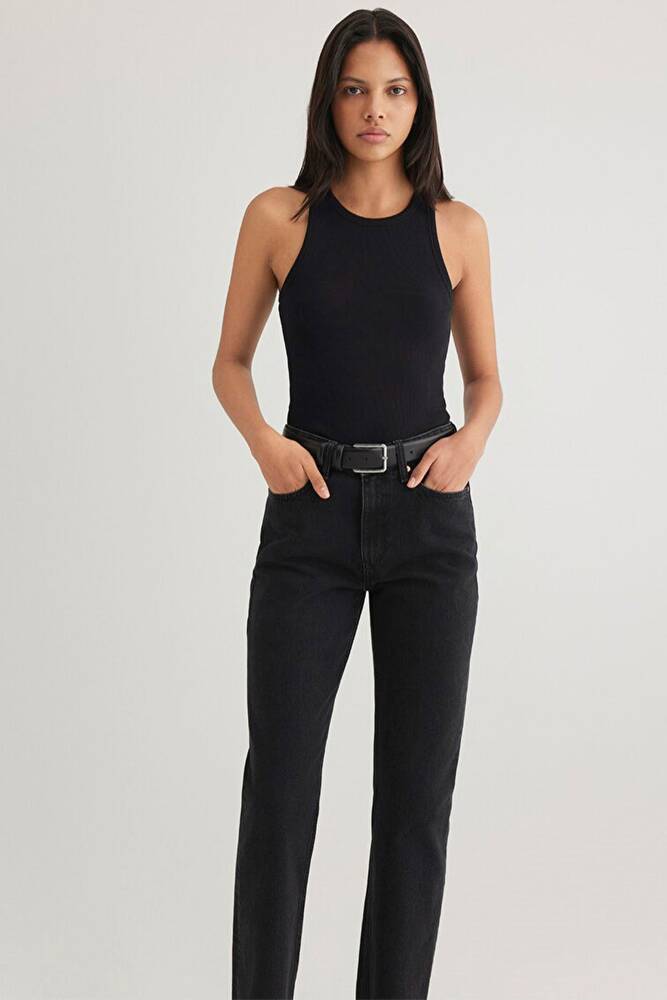 Kadın Halter Yaka Basic Atlet 1612462-900 Siyah 