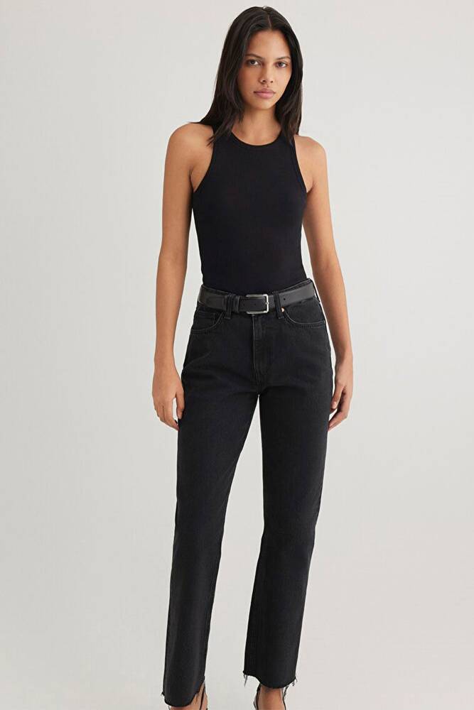 Kadın Halter Yaka Basic Atlet 1612462-900 Siyah 