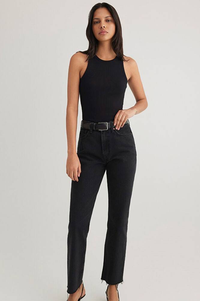 Kadın Halter Yaka Basic Atlet 1612462-900 Siyah 