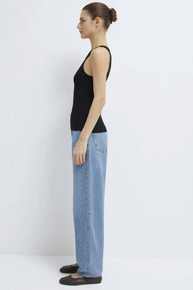 Kadın Halter Yaka Basic Atlet 1612462-900 Siyah 
