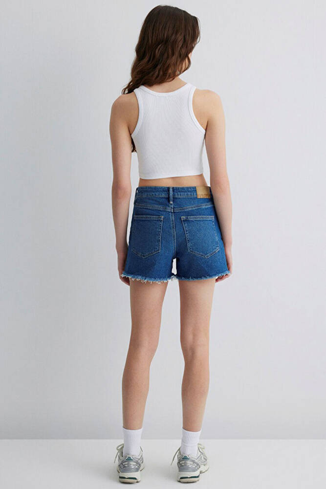 Kadın Heıdı 90's Denim Şort 1410057-88757 Mavi 