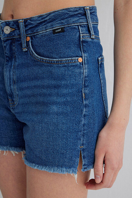 Kadın Heıdı 90's Denim Şort 1410057-88757 Mavi - Thumbnail