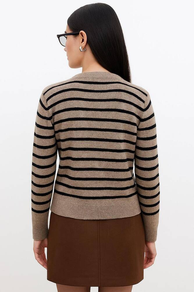 Kadın Hırka 25K0288K1 Bej 