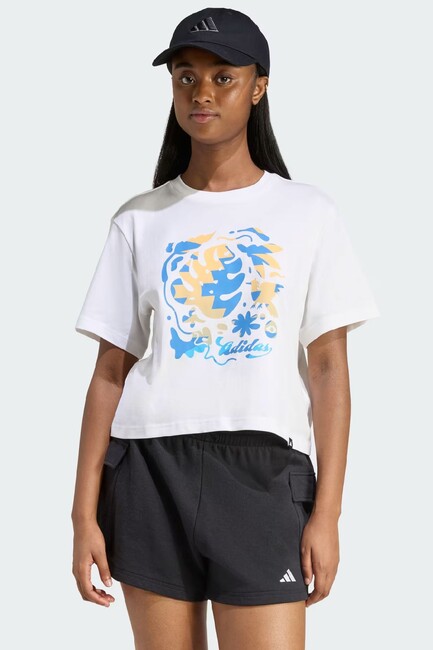 Kadın House Of Tıro Communıty Tişört KB7172 Beyaz (1)