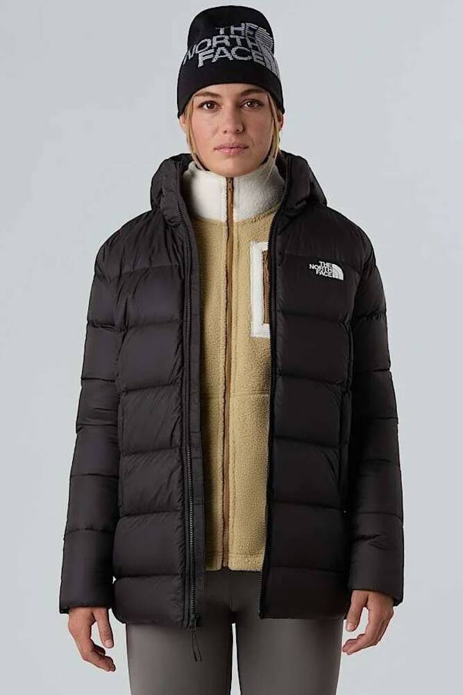 Kadın Hyalite Kaz Tüyü Kapüşonlu Parka NF0A8E74JK31 Siyah 