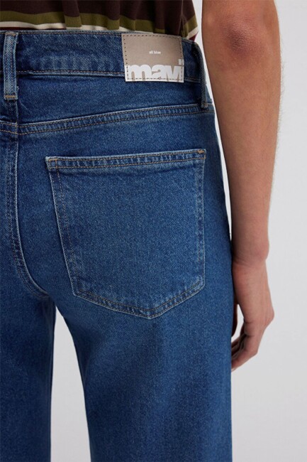 Kadın Ibıza 90'S Jean Pantolon 1010530-91133 Mavi - 8