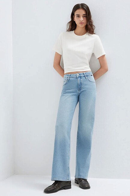 Kadın Ibıza Classic Jean Pantolon 1010530-A1567 Mavi (2)