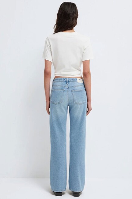 Kadın Ibıza Classic Jean Pantolon 1010530-A1567 Mavi - Thumbnail