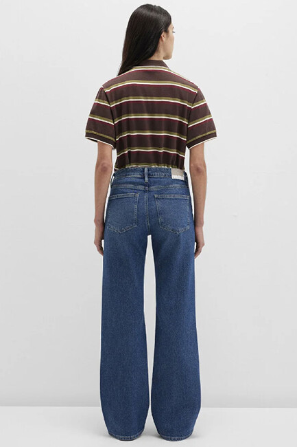 Kadın Ibıza Jean Pantolon 1010530-90504 Mavi - Thumbnail