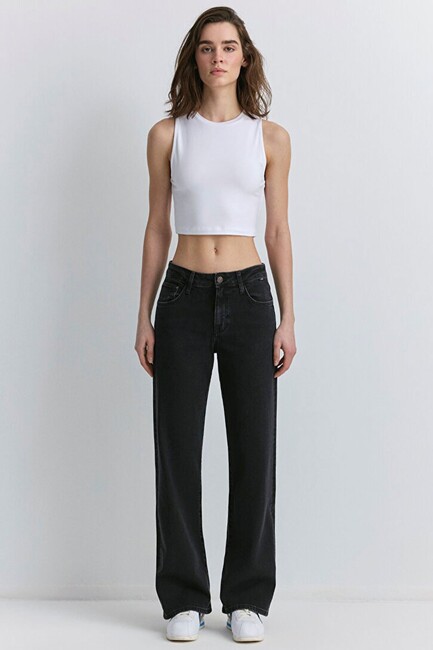 Kadın Ibıza Real Blue Jean Pantolon 1010530-89874 Gri (2)