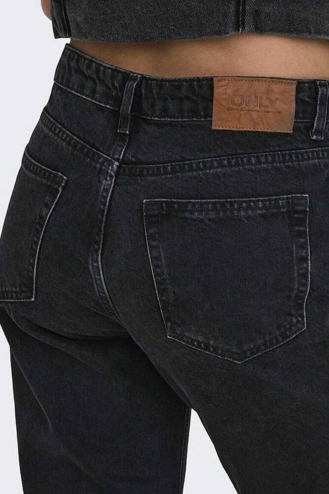 Kadın Jacı Straıght Denim Pantolon 15301779 Siyah 