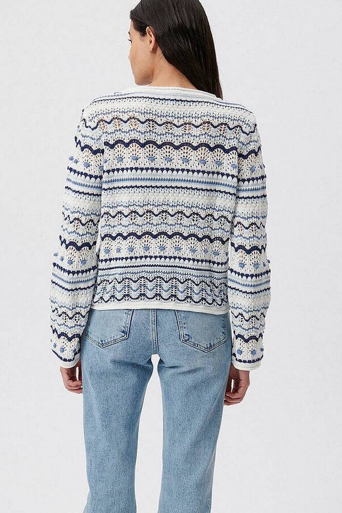 Kadın Jakar Kazak 1710153-70491 Mavi 