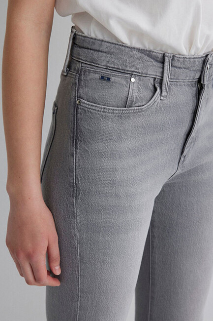 Kadın Jane Classic Jean Pantolon 1010917-89182 Gri - Thumbnail