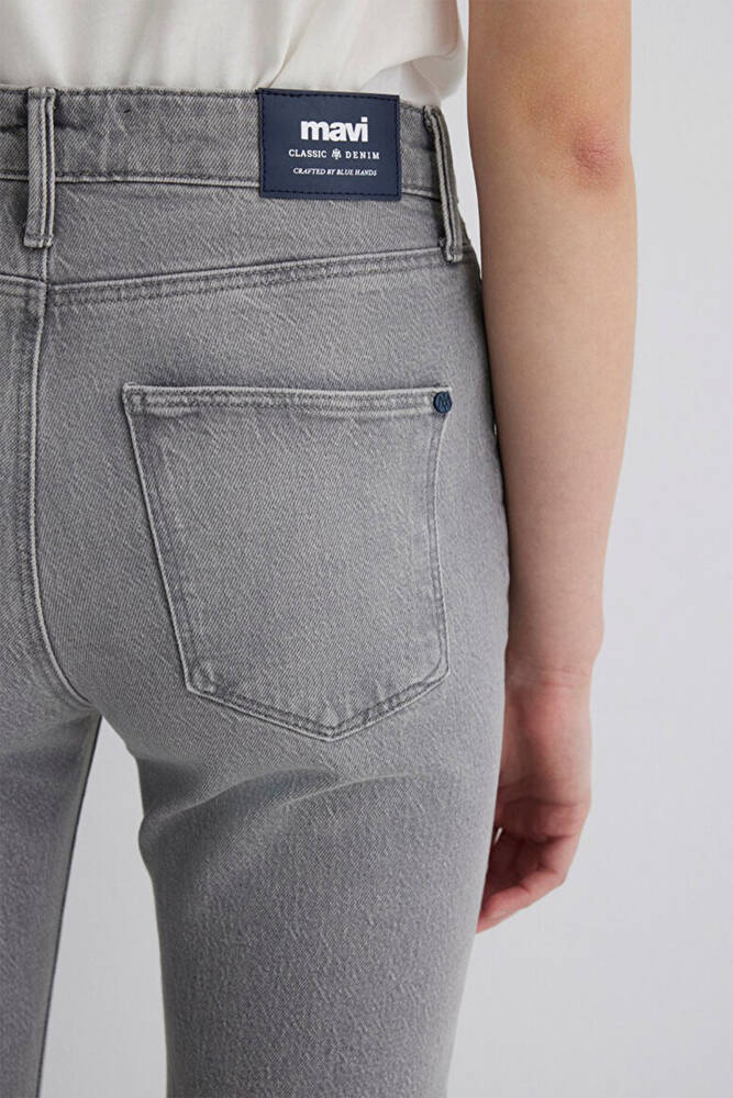 Kadın Jane Classic Jean Pantolon 1010917-89182 Gri 