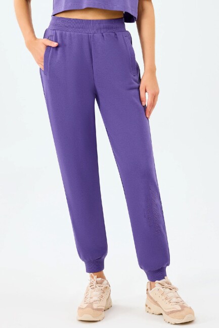 Kadın Jogger Eşofman Altı S2520231-0277 Mor