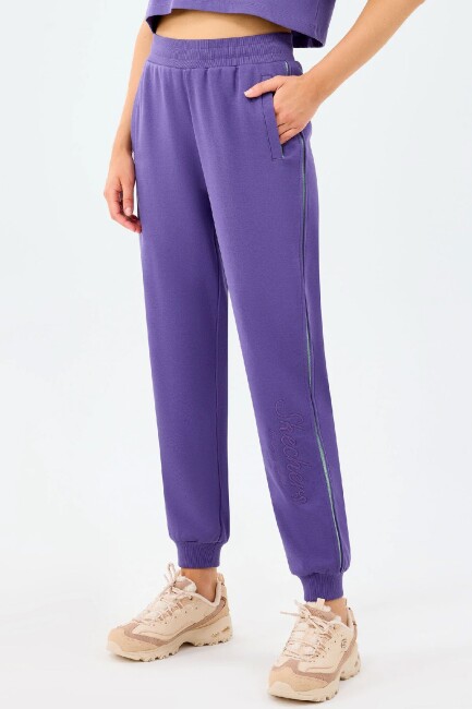 Kadın Jogger Eşofman Altı S2520231-0277 Mor (1)