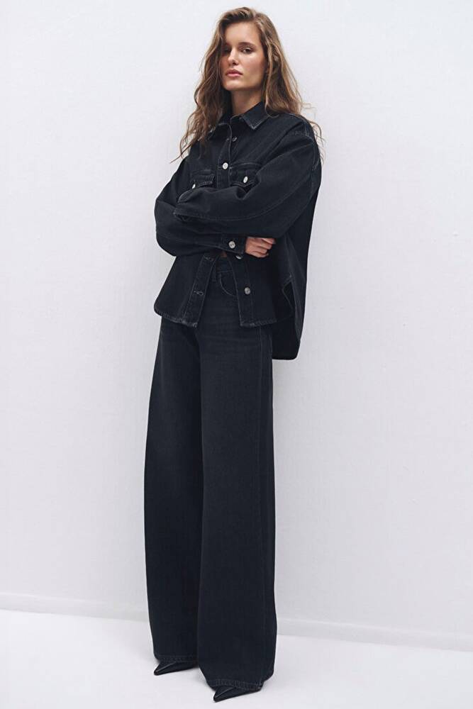 Kadın Joy Edition Jean Pantolon 1010960-89248 Gri 